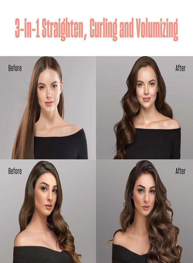 بي كايند فرشاة Bekind Twist Pro الحرارية المطورة - فرشاة دائرية متعددة الاستخدامات مقاس 1.5 بوصة، أدوات تصفيف الشعر بالتجعيد بسهولة، فرشاة دائرية ساخنة بتقنية الأيونات السالبة، تسخين سريع لمدة 20 ثانية (لون الخوخ) - Image 5